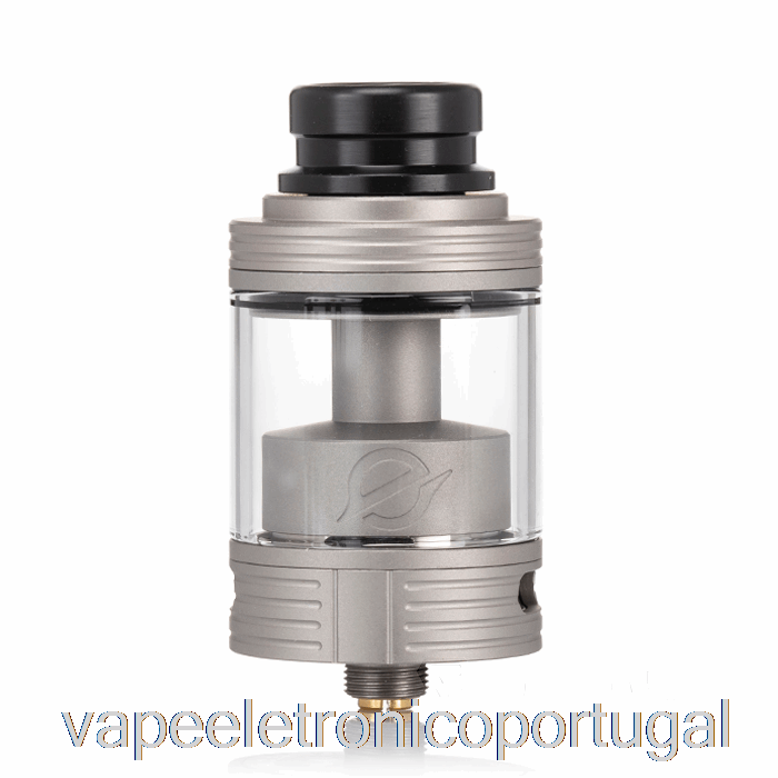 Vape Eletrônico Iatevape Eclipse Dual 25mm Rta Aço Inoxidável Fosco